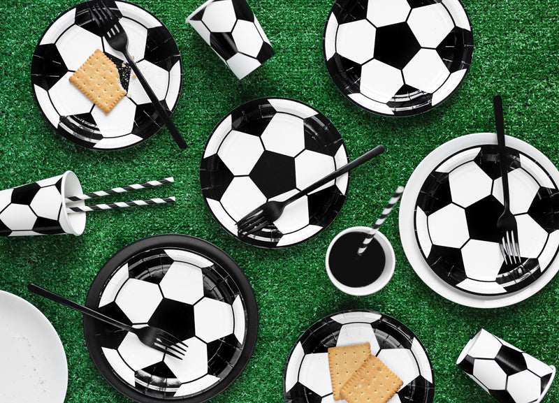 Fotboll Dekorationsset – 60 delar för fest, kalas & sportevent!