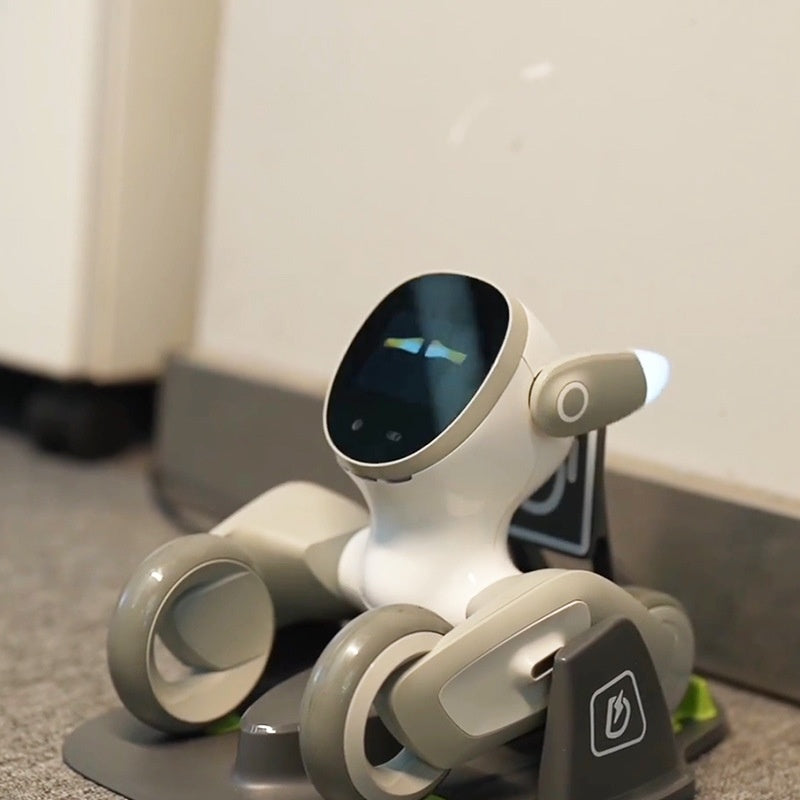 Loona AI-Husdjur – Interaktiv Robot med Kamera & Röststyrning | Styrs via iOS & Android |