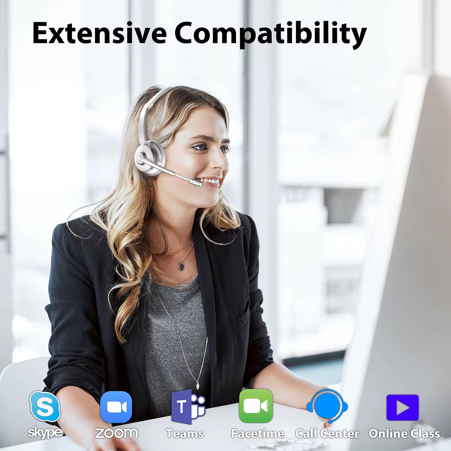 Trådlösa Bluetooth-hörlurar – för musik och samtal