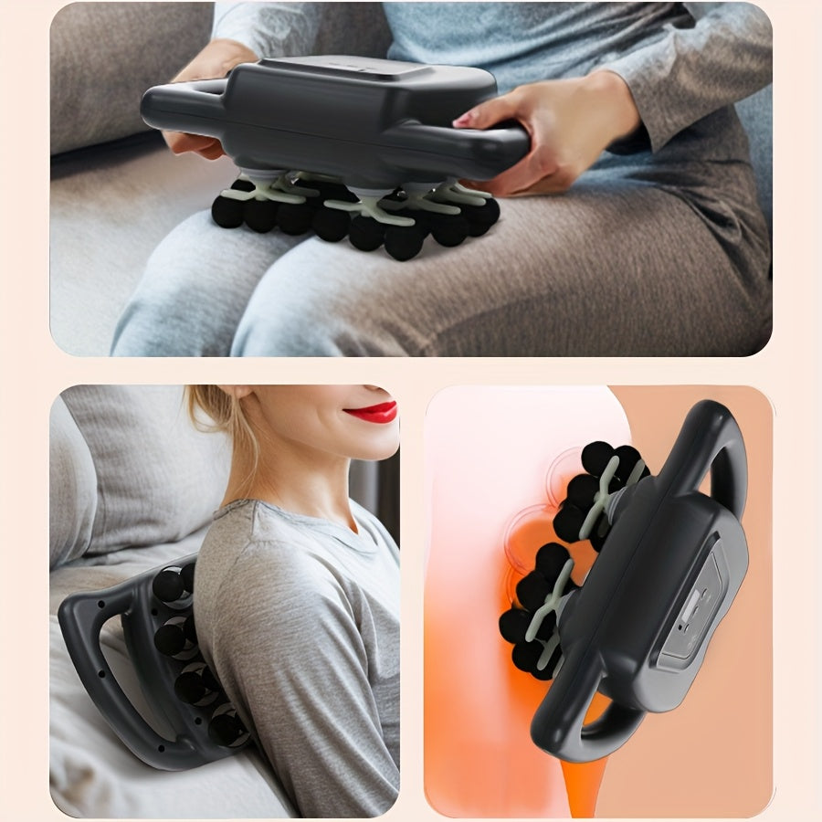 Massagepistol med 24 Huvuden – Djupvävnad & Slagmassage för Muskler