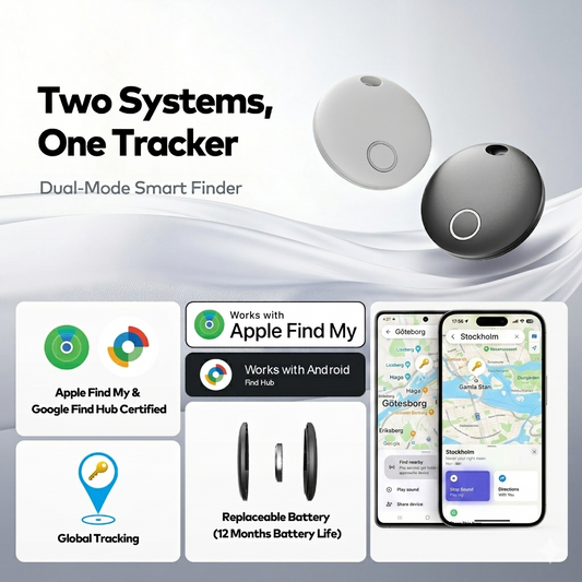 GPS Tracker V3 – Fungerar med iPhone & Android