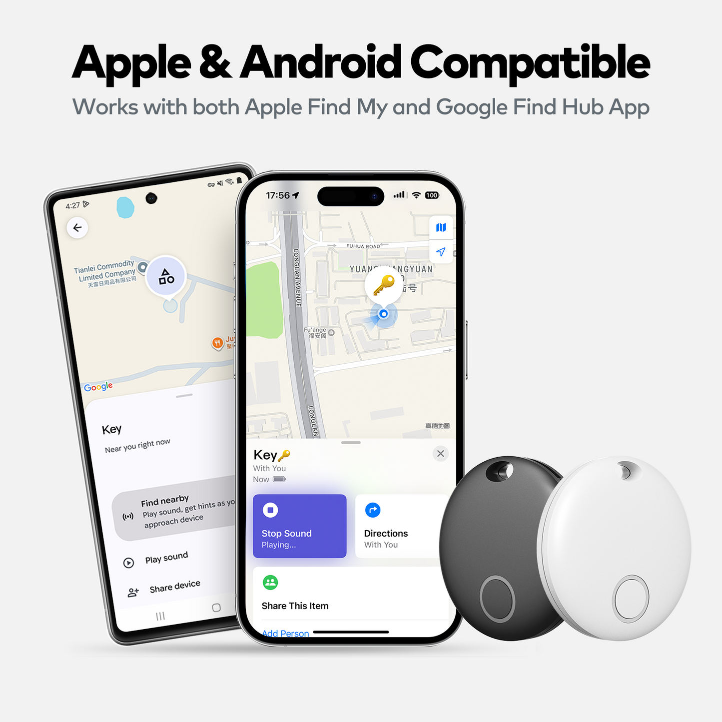 GPS Tracker V3 – Fungerar med iPhone & Android