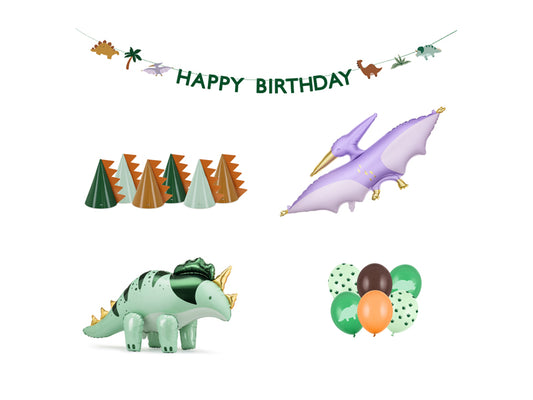 Dinosaurie Partyset