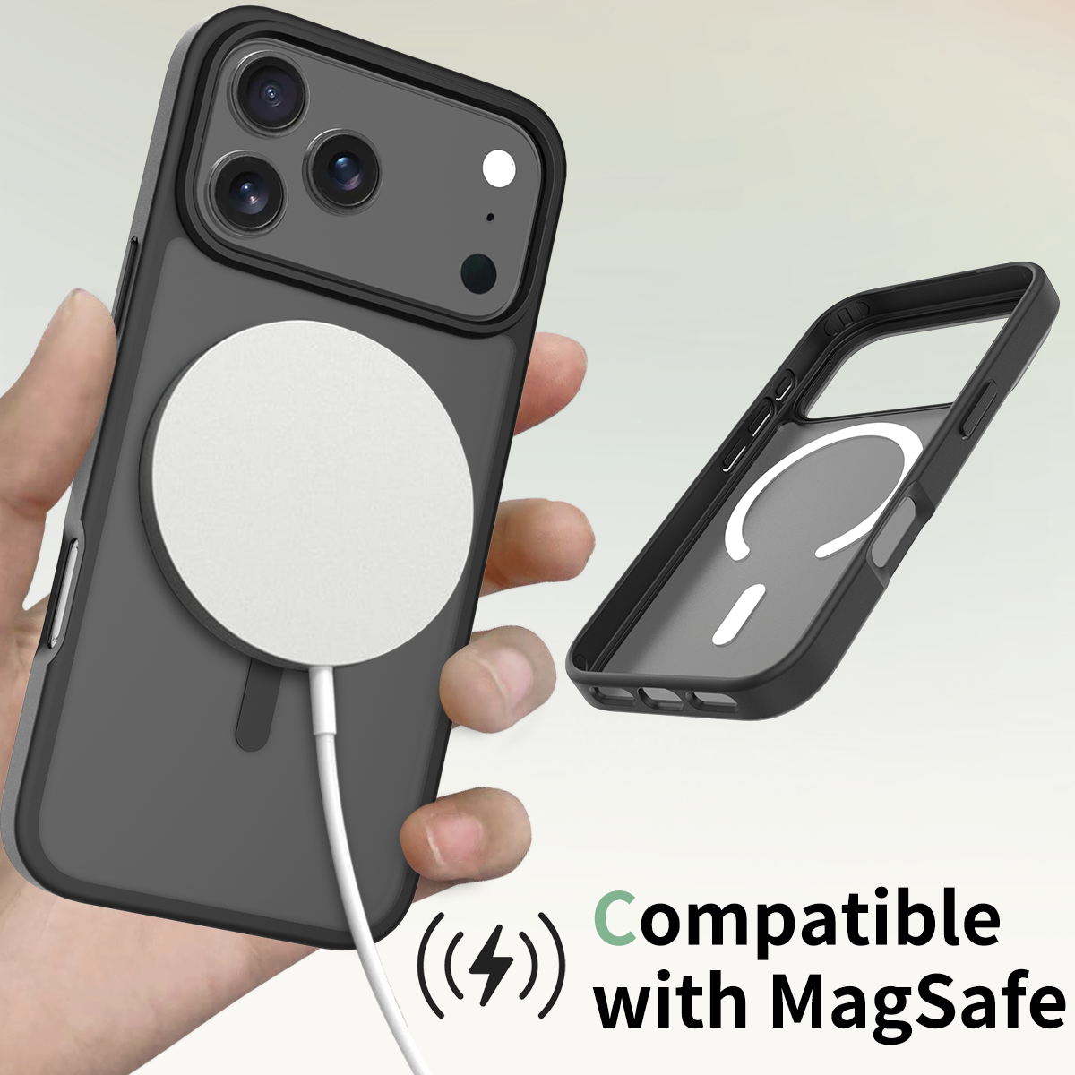 Magnetiskt Skal för iPhone – Transparent, Stöttåligt & Slimmad Design