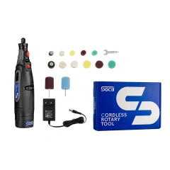 Trådlös Mini Detaljeringspolermaskin med Borstlös Motor – Komplett Kit